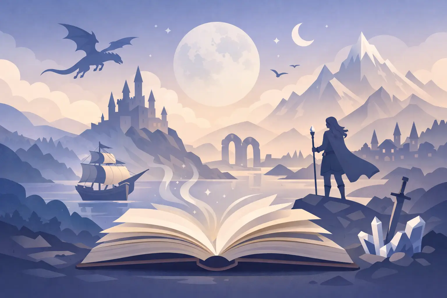 A Guide to Fantasy Books for Adults