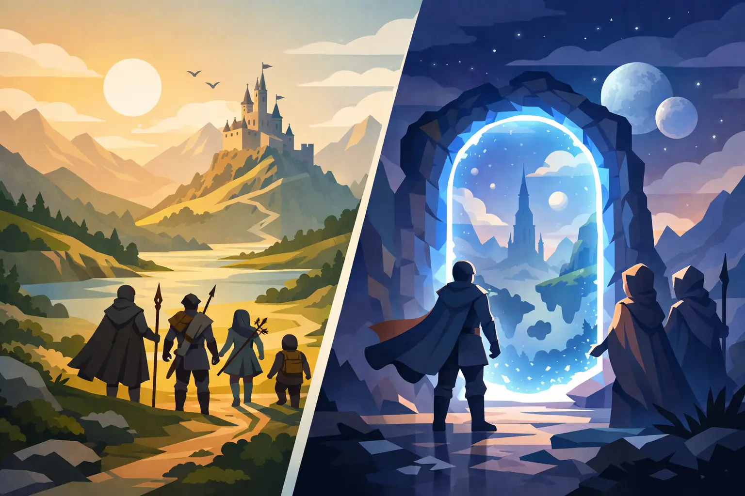 Quest Fantasy vs Portal Fantasy Explained