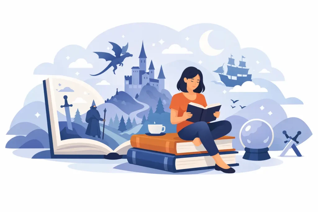 7 Ways to Beat a Fantasy Reading Slump Today