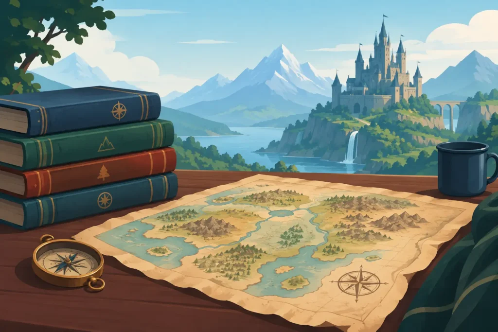12 Best Fantasy Novels With Maps to Explore