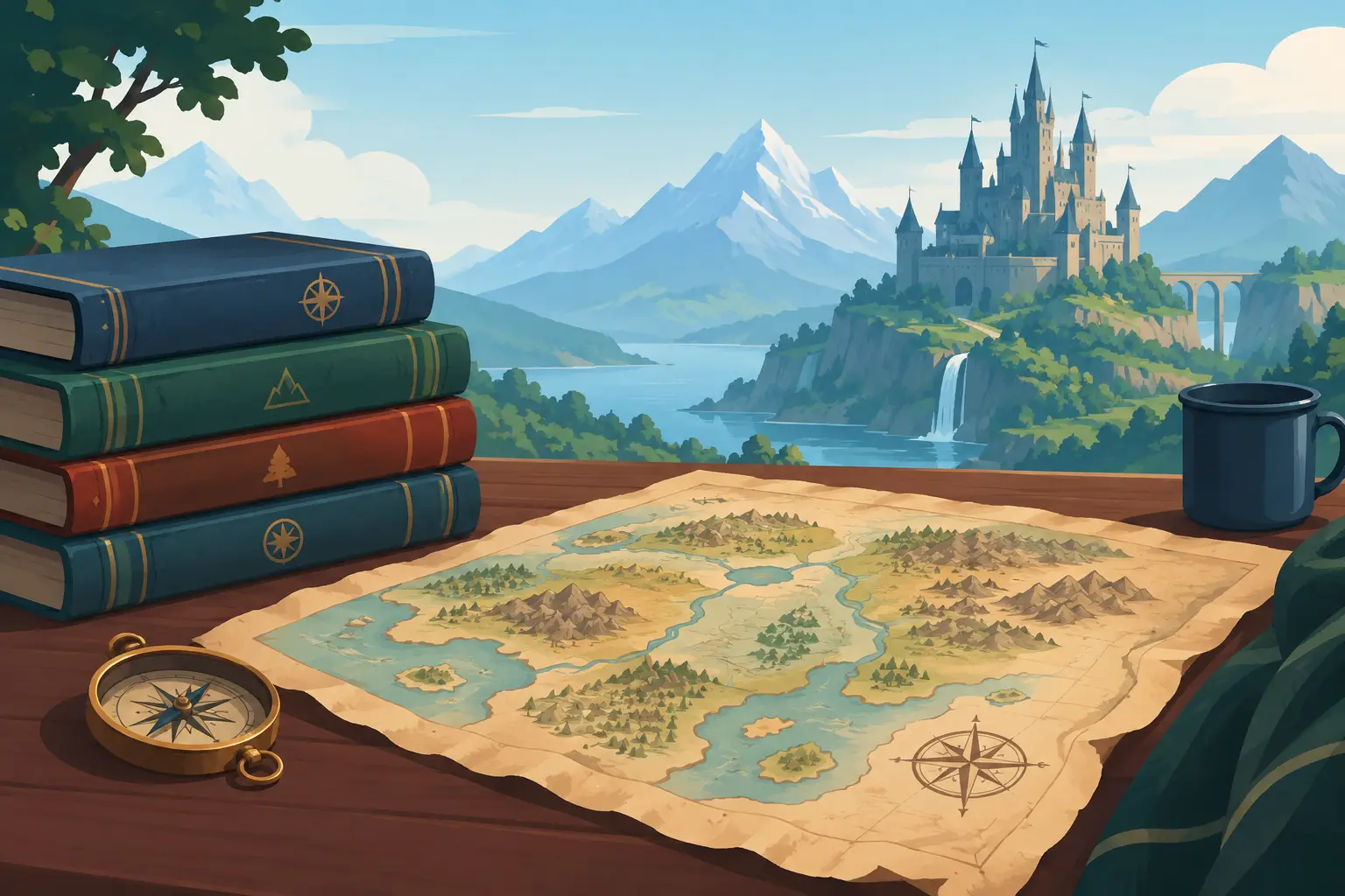 12 Best Fantasy Novels With Maps to Explore