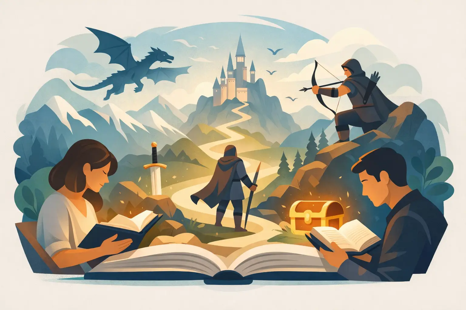 How to Read Quest Fantasy Books for More Adventure