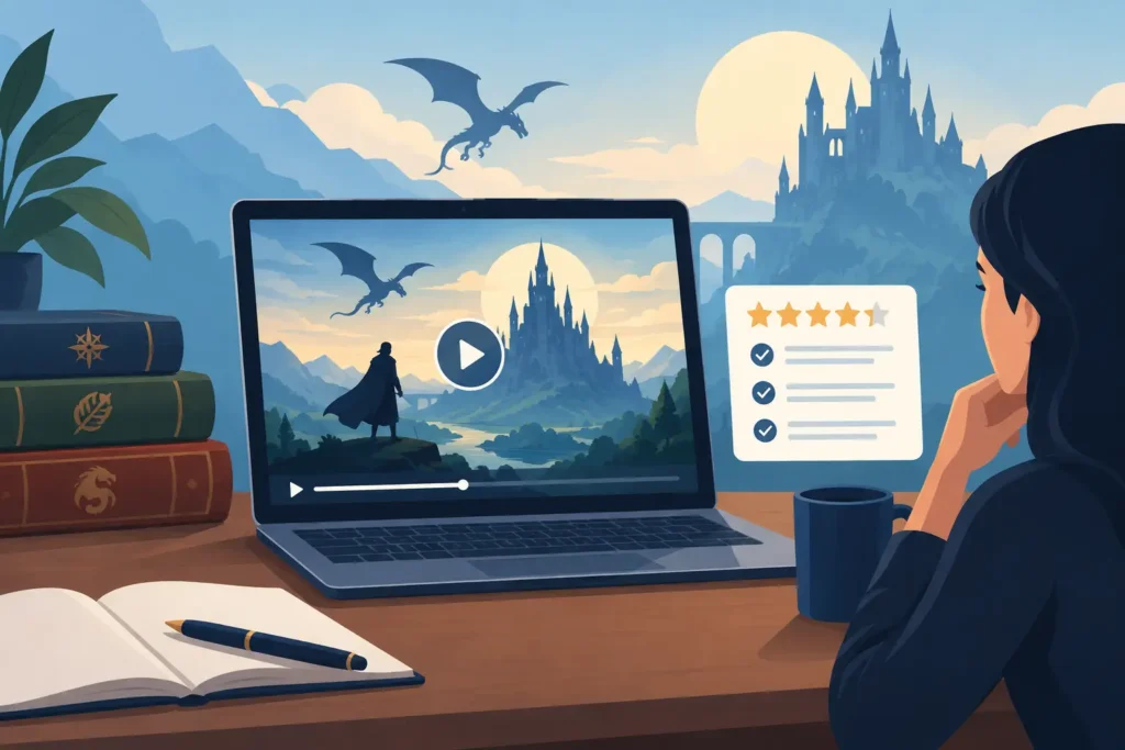 What a Fantasy Book Trailer Review Should Reveal
